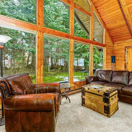 Alpine Meadows Log Cabin Girdwood Luaran gambar