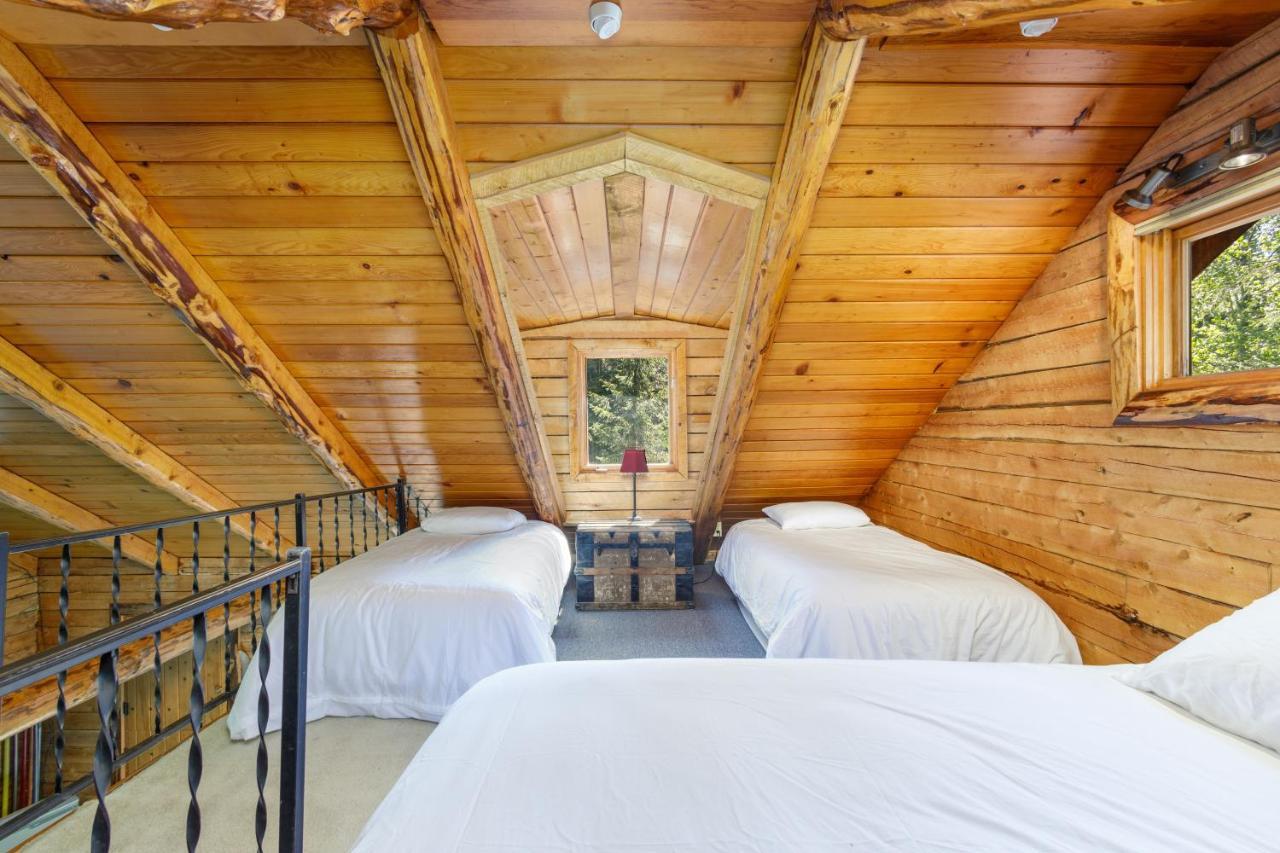 Alpine Meadows Log Cabin Girdwood Luaran gambar