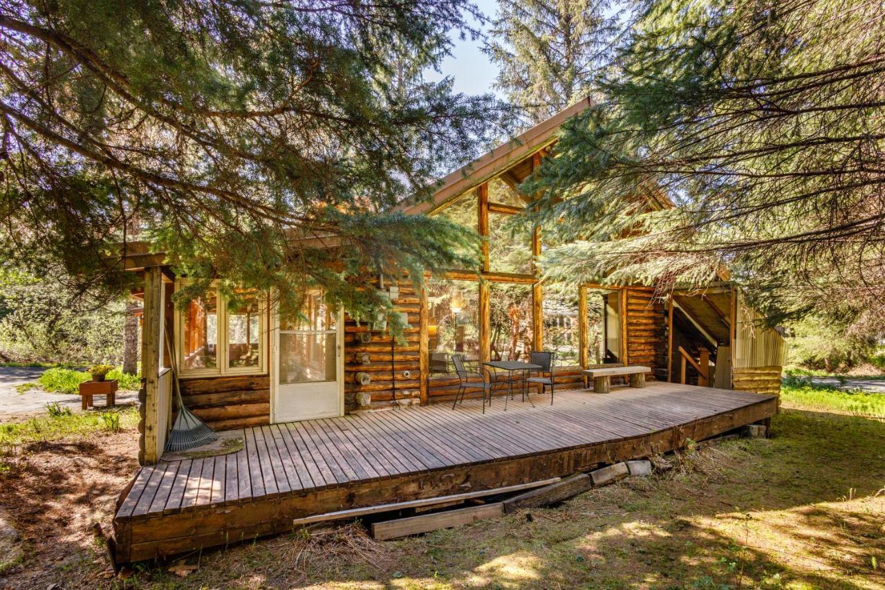 Alpine Meadows Log Cabin Girdwood Luaran gambar