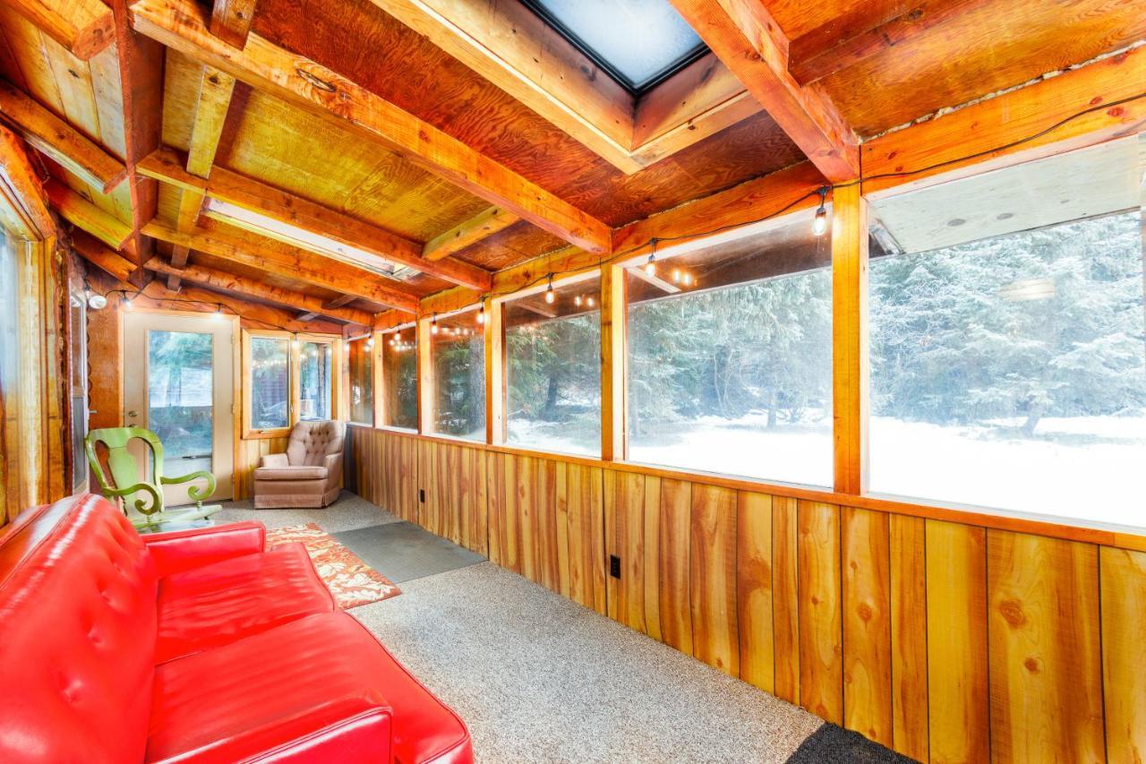 Alpine Meadows Log Cabin Girdwood Luaran gambar